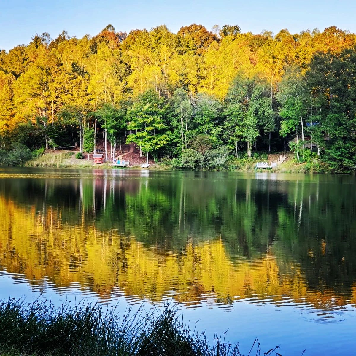 Lake Buckhorn in the fall
