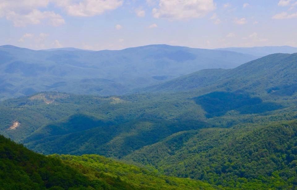 North Georgia mountain tops